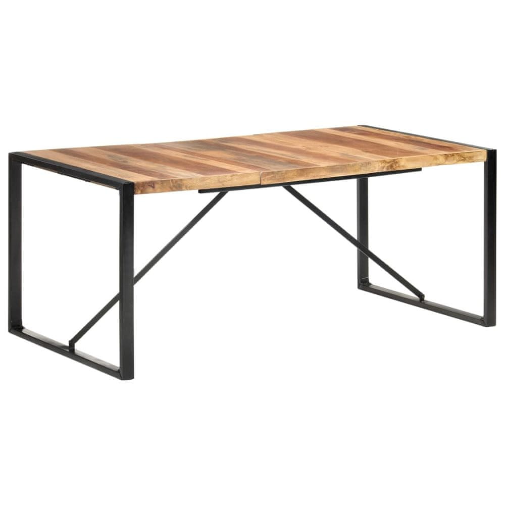 Petromila vidaXL Jedálenský stôl 180x90x75 cm masívne drevo so sheeshamovou úpravou